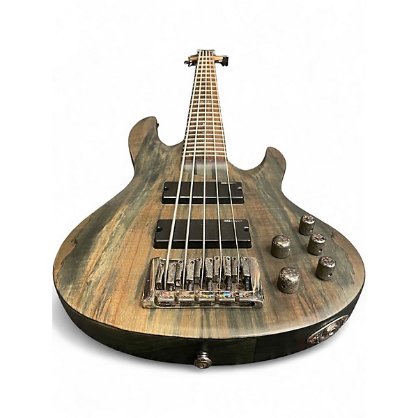 Used ESP LTD B205SM 5 String Satin Black Electric Bass Guitar