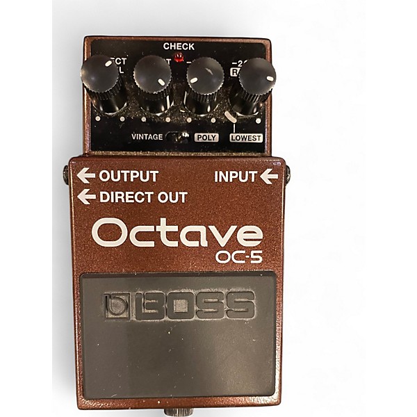 Used BOSS OC-5 Octave Effect Pedal