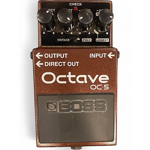 Used BOSS OC-5 Octave Effect Pedal
