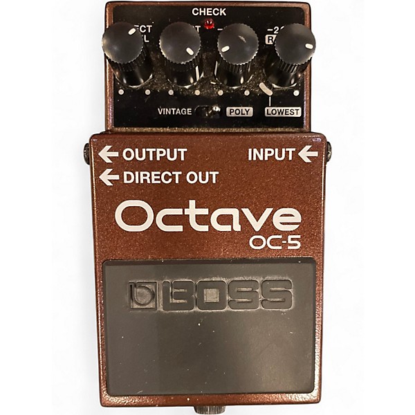 Used BOSS OC-5 Octave Effect Pedal