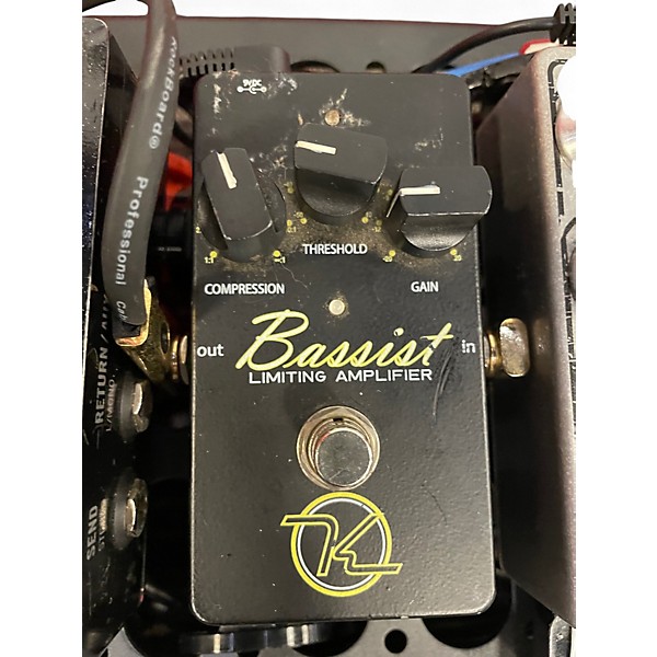 Used Keeley Bassist Limiting Amplifier Bass Effect Pedal