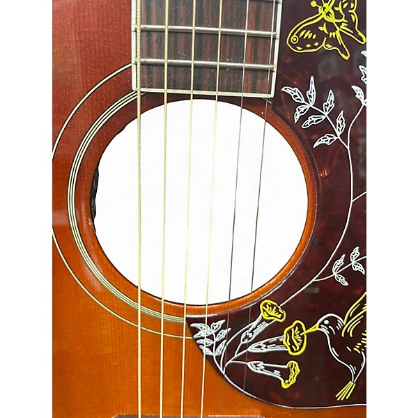 Used Gibson Hummingbird 2 Color Sunburst Acoustic Electric Guitar