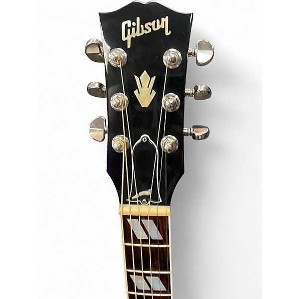 Used Gibson Hummingbird 2 Color Sunburst Acoustic Electric Guitar