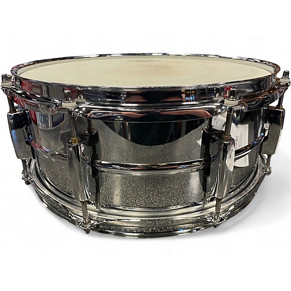 Used Pearl 13X5.5 Sensitone Snare Chrome Over Steel Drum