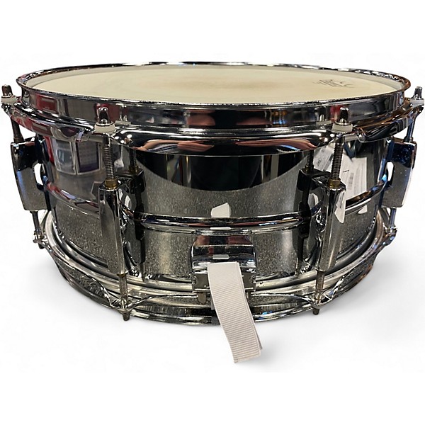 Used Pearl 13X5.5 Sensitone Snare Chrome Over Steel Drum