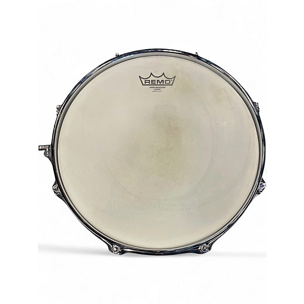 Used Pearl 13X5.5 Sensitone Snare Chrome Over Steel Drum