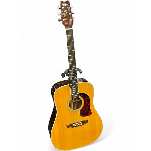 Used Washburn D21S Natural Acoustic Guitar