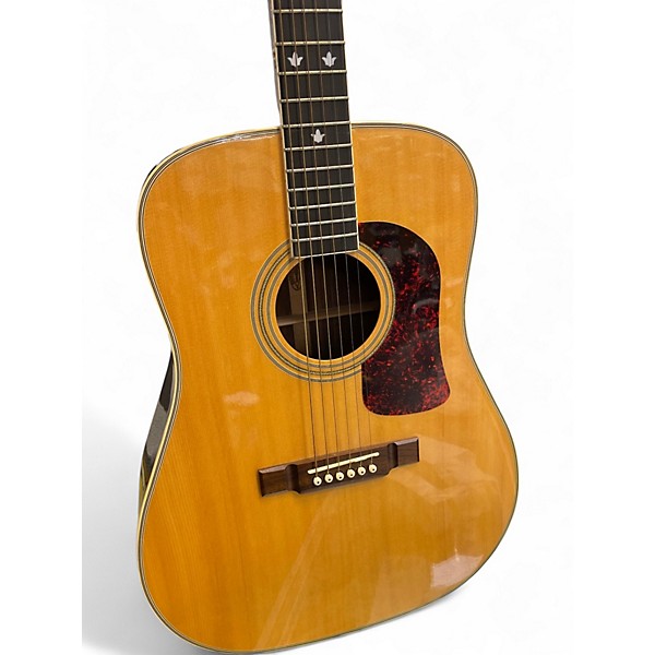 Used Washburn D21S Natural Acoustic Guitar