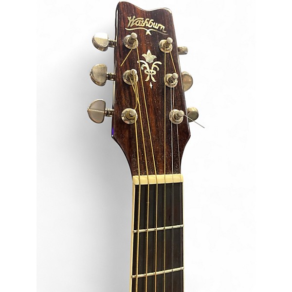 Used Washburn D21S Natural Acoustic Guitar