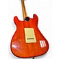 Used Stagg SES-55 Trans Orange Solid Body Electric Guitar
