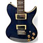 Used Washburn wi-66-pro Blue Solid Body Electric Guitar