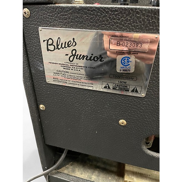 Used Fender Blues Junior 15W 1x12 Tube Guitar Combo Amp
