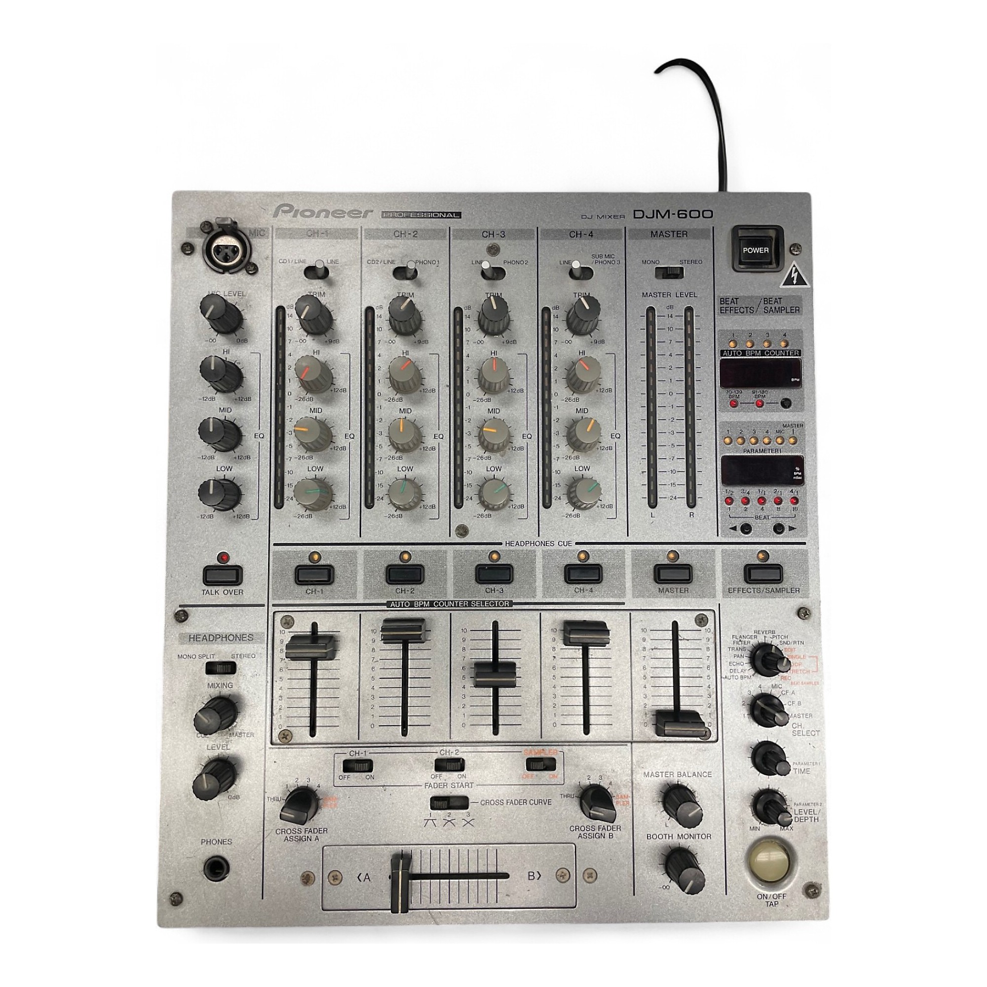Used Pioneer DJ DJM600 DJ Mixer | Guitar Center