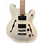 Used Squier Affinity Series Starcaster Olympic White Hollow Body Electric Guitar