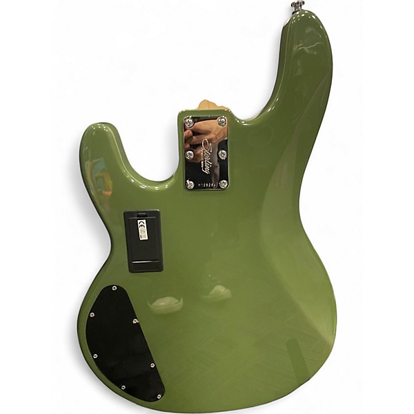 Used Sterling by Music Man RAY4HH Olive Electric Bass Guitar