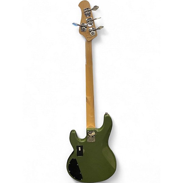 Used Sterling by Music Man RAY4HH Olive Electric Bass Guitar