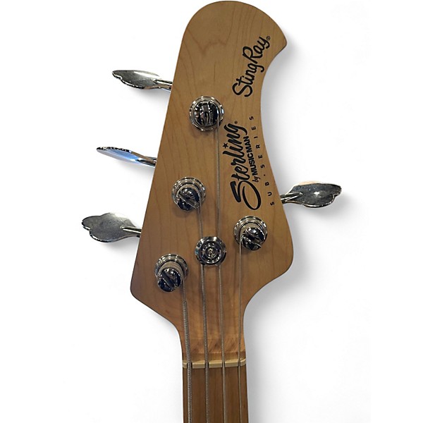 Used Sterling by Music Man RAY4HH Olive Electric Bass Guitar