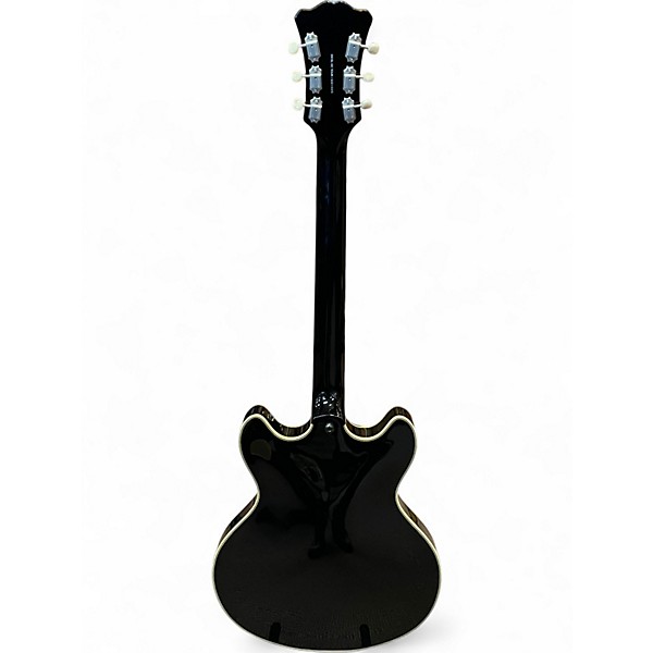 Used D'Angelico excel tour dc Black Hollow Body Electric Guitar