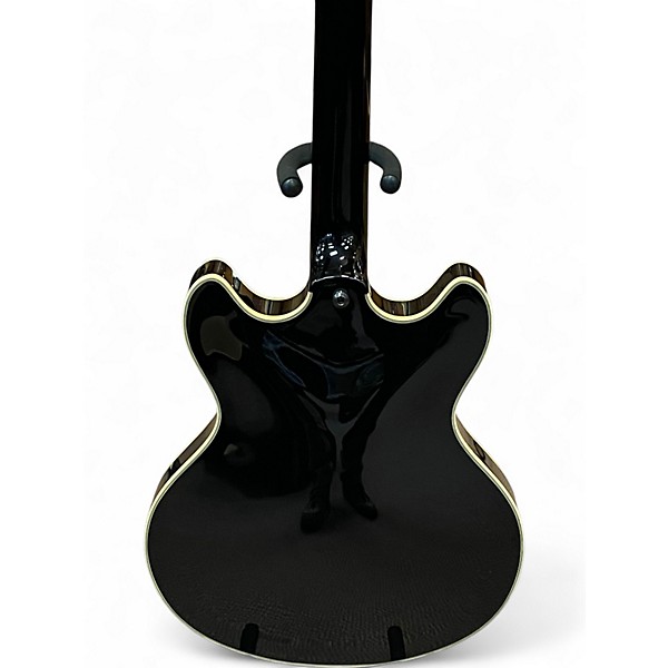Used D'Angelico excel tour dc Black Hollow Body Electric Guitar