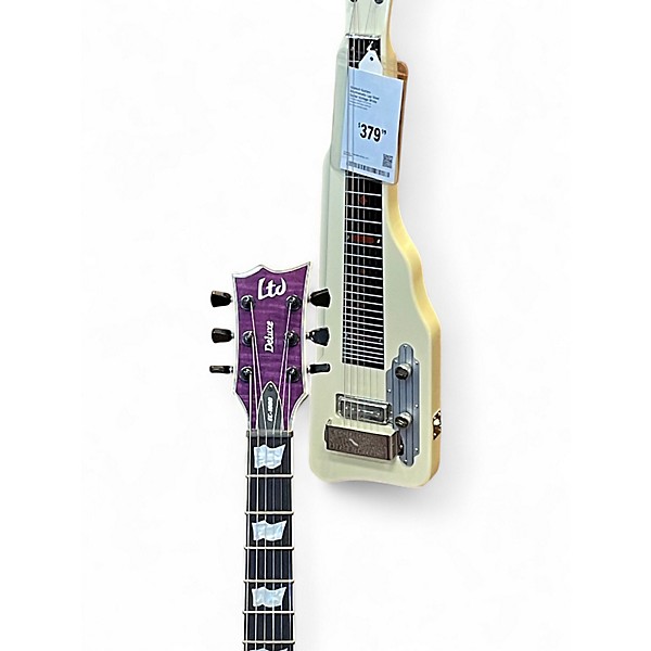 Used ESP LTD EC1000 Purple Solid Body Electric Guitar