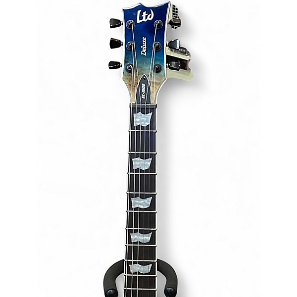 Used ESP LTD EC100 Blue Solid Body Electric Guitar