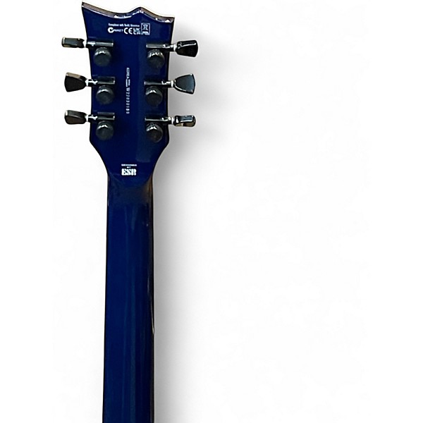 Used ESP LTD EC100 Blue Solid Body Electric Guitar