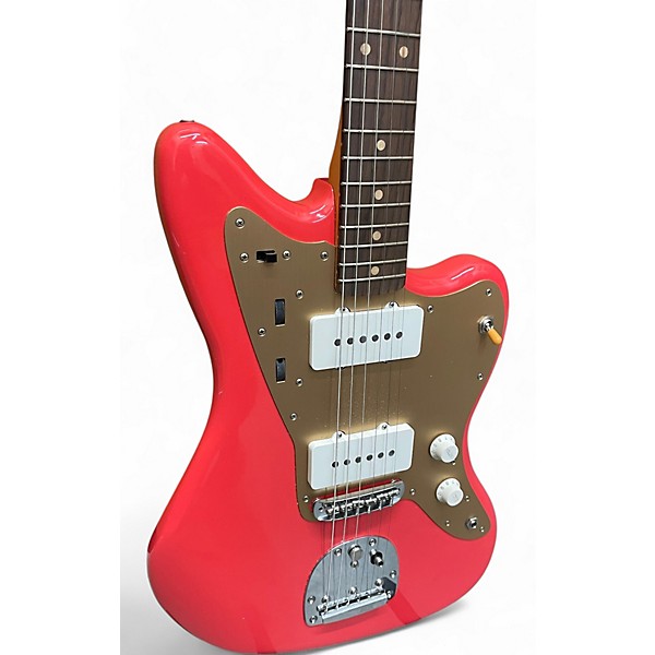 Used Fender Vintera II 50s Roadworn Jazzmaster Fiesta Red Solid Body Electric Guitar