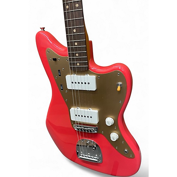 Used Fender Vintera II 50s Roadworn Jazzmaster Fiesta Red Solid Body Electric Guitar