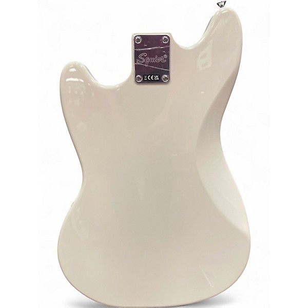 Used Squier Bullet Mustang HH Olympic White Solid Body Electric Guitar
