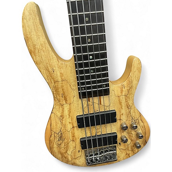 Used ESP LTD B206SM 6 String Natural Electric Bass Guitar