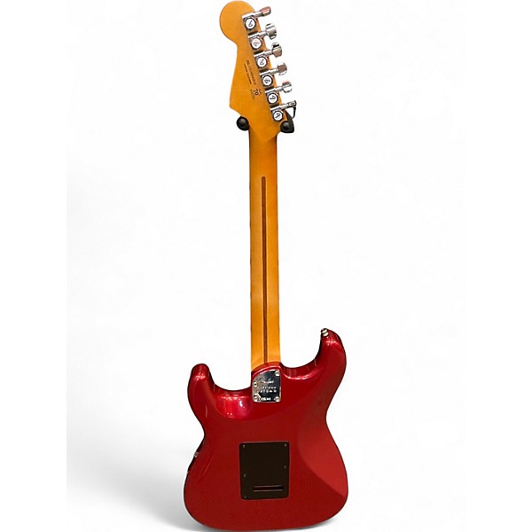 Used 2024 Fender american ultra ii stratocaster Dakota Red Solid Body Electric Guitar