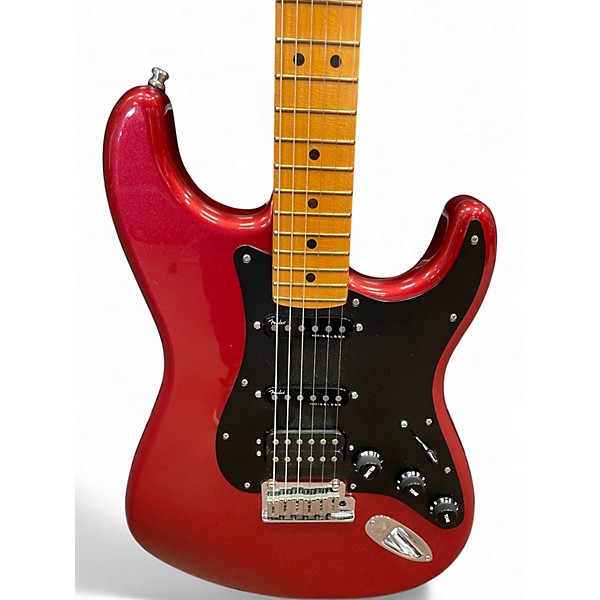 Used 2024 Fender american ultra ii stratocaster Dakota Red Solid Body Electric Guitar