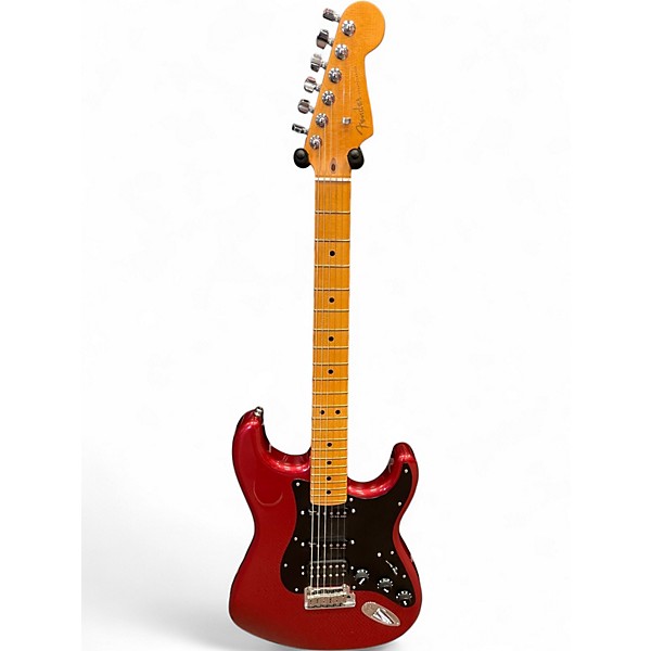 Used 2024 Fender american ultra ii stratocaster Dakota Red Solid Body Electric Guitar