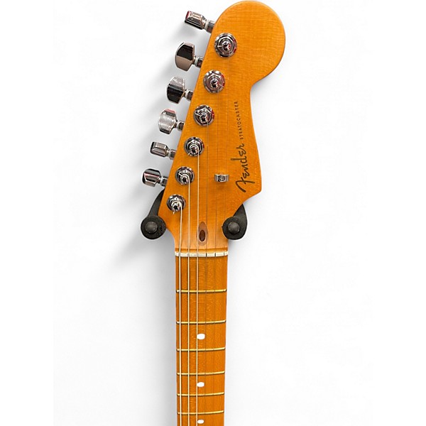 Used 2024 Fender american ultra ii stratocaster Dakota Red Solid Body Electric Guitar