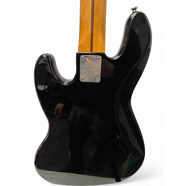 Used Squier Classic Vibe Jazz Bass Black Electric Bass Guitar