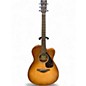 Used Yamaha FSX800C Sandburst Acoustic Electric Guitar thumbnail