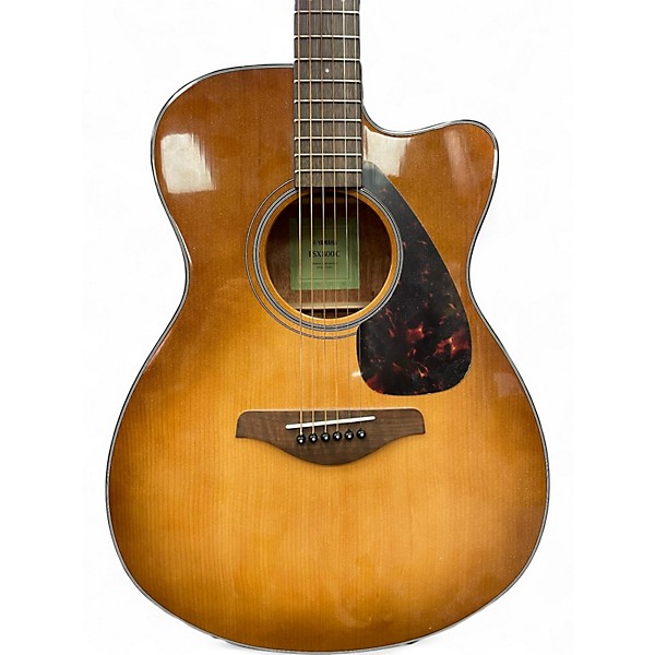 Used Yamaha FSX800C Sandburst Acoustic Electric Guitar