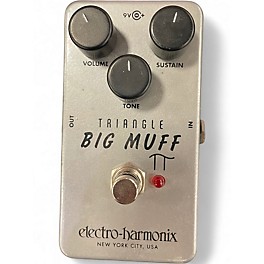 Used Electro-Harmonix Big Muff Triangle Pi Distortion Effect Pedal