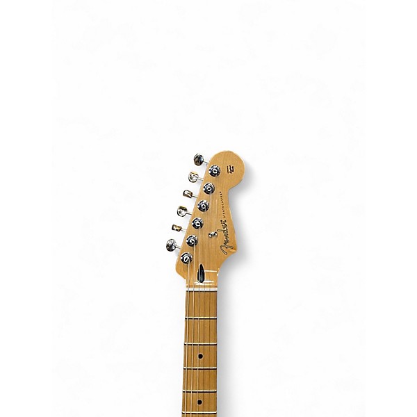 Used Fender Player Stratocaster Black Solid Body Electric Guitar
