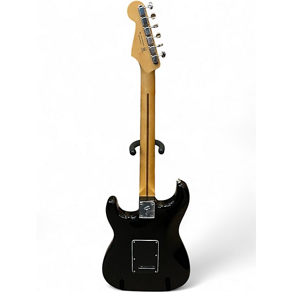 Used Fender Player Stratocaster Black Solid Body Electric Guitar