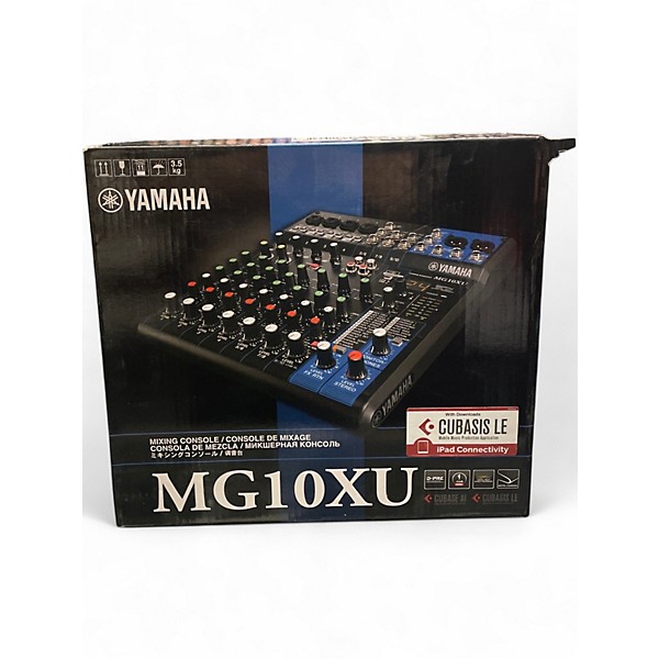 Used Yamaha MG10XU 10 Channel Mixer with Effects Unpowered Mixer