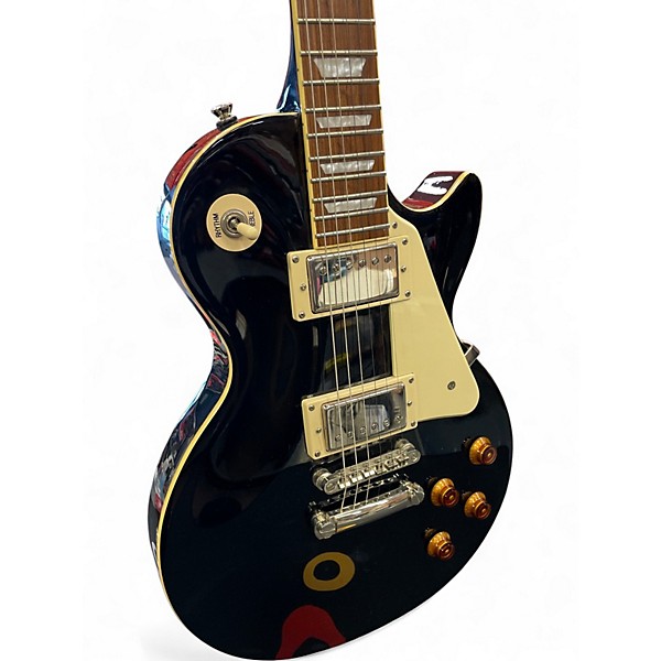 Used Epiphone Les Paul Standard Black Solid Body Electric Guitar