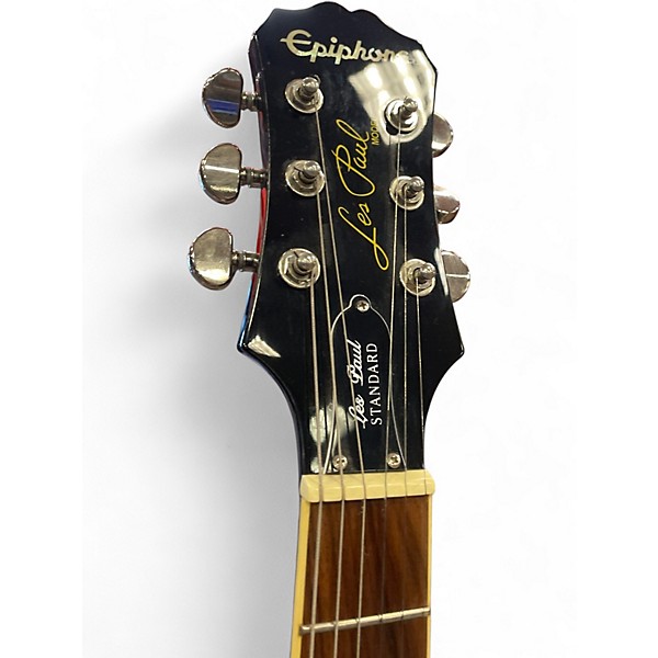 Used Epiphone Les Paul Standard Black Solid Body Electric Guitar