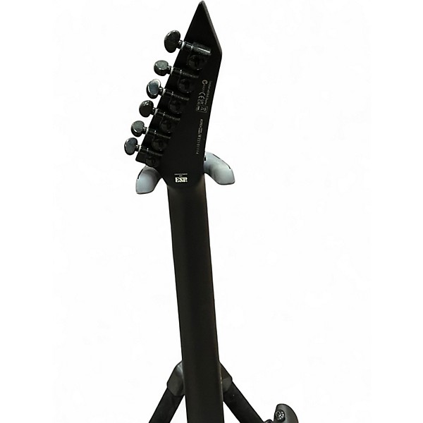 Used ESP LTD M Black Metal Black Solid Body Electric Guitar