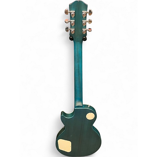 Used Epiphone Les Paul Traditional Pro IV BLUE Solid Body Electric Guitar