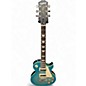 Used Epiphone Les Paul Traditional Pro IV BLUE Solid Body Electric Guitar