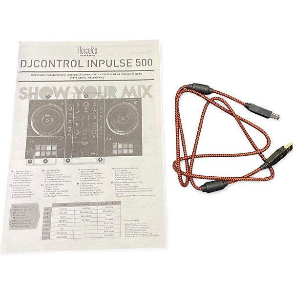 Used Hercules DJ DJCONTROL INPULSE 500 DJ Controller