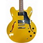 Used Epiphone ES335 Traditional Pro Metallic Gold Hollow Body Electric Guitar