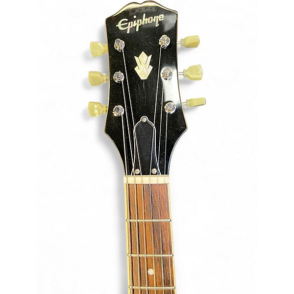 Used Epiphone ES335 Traditional Pro Metallic Gold Hollow Body Electric Guitar