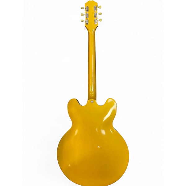 Used Epiphone ES335 Traditional Pro Metallic Gold Hollow Body Electric Guitar
